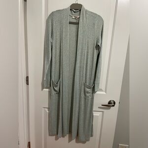 Loft lightweight duster sweater